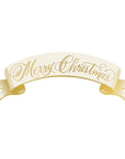 Merry Christmas Banner Table Accent