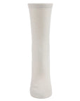 Women's Solid Soft Flat Knit Cashmere Blend Crew Sock