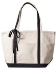 Bow Luxe Canvas Tote - Medium