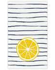 Guest Napkin Tray - Stripe Lemon