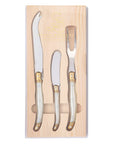Cheese Knife Set - Set of 3 - Pearl