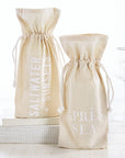 Muslin Wine Bag - Summer Water
