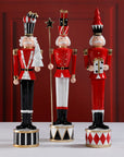 The Twinkle Troop Christmas Nutcracker Figurines – 18", 3 Assorted Styles - SOLD SEPARATELY
