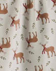 Winter Reindeer - Geometry LUXE Double-Sided Kitchen Tea Towel - Holiday 2026