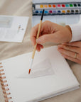 Coastal watercolor workbook