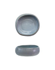 Stoneware Organic Shaped Bowl, Reactive Glaze (Each One Will Vary)