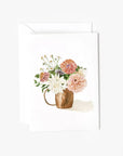 Dahlia mini enclosure notecard