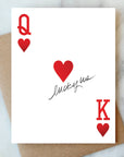 Lucky Us Queen and King Card | Valentine Love Friendship