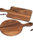 Small Round Board with Handle