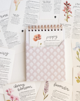 Flowers watercolor workbook