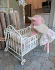 Miniature Metal Bed – Whimsical Dollhouse Furniture