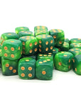 Vorpal - Green Splash w/ Gold - SOLD INDIVIDUALLY
