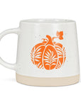 Wide Base Mug with Pumpkin