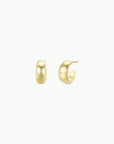 Gold Hoop - Wide - Gold Earrings