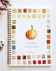 Autumn watercolor workbook