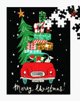 Puzzle Ornament Christmas Car