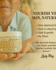 Vanilla Whipped Tallow Moisturizer – 120,000+ Sold | Premium Beef Tallow Skincare | Lady May Tallow