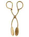 Brass Leaf Tongs
