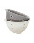 Stoneware Berry Bowl with Glaze