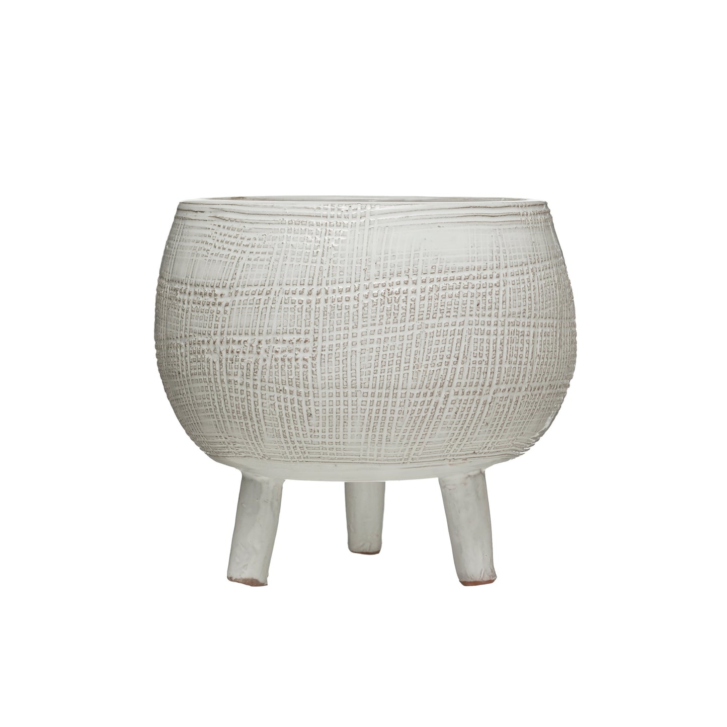 Footed Terracotta Planter