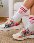 Lucky Mahjong Socks | Women's Athletic Crew Socks