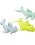 Salty the Shark Dive Buddies Aqua Neon Yellow Set of 3