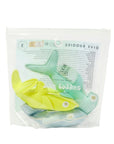Salty the Shark Dive Buddies Aqua Neon Yellow Set of 3