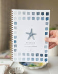 Seaside watercolor workbook