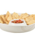 Chip And Dip Serving Bowl