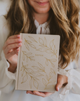 Gold Leaves Notes Journal