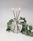 Silver Everlasting Candle – Reusable Steel Candles