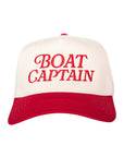 Boat Captain Two-Toned Retro Hat