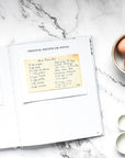 Family Recipe Book & Keepsake Journal