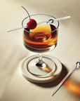 Silver Knot Cocktail Pick