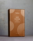 Salted Caramel Hot Chocolate mix in festive holiday packaging, 2.5 oz gift size.