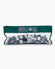 Teal Mahjong Bag