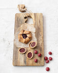 Mango Wood Santa Hat Cheese & Cutting Board – Festive Christmas Serving Décor