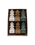 118"L LED String Lights on Tree Shaped Display Cards, 3 Styles