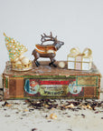 Product Title Jeweled Christmas Tree Trinket Box with Faux Pearls – Enameled Metal