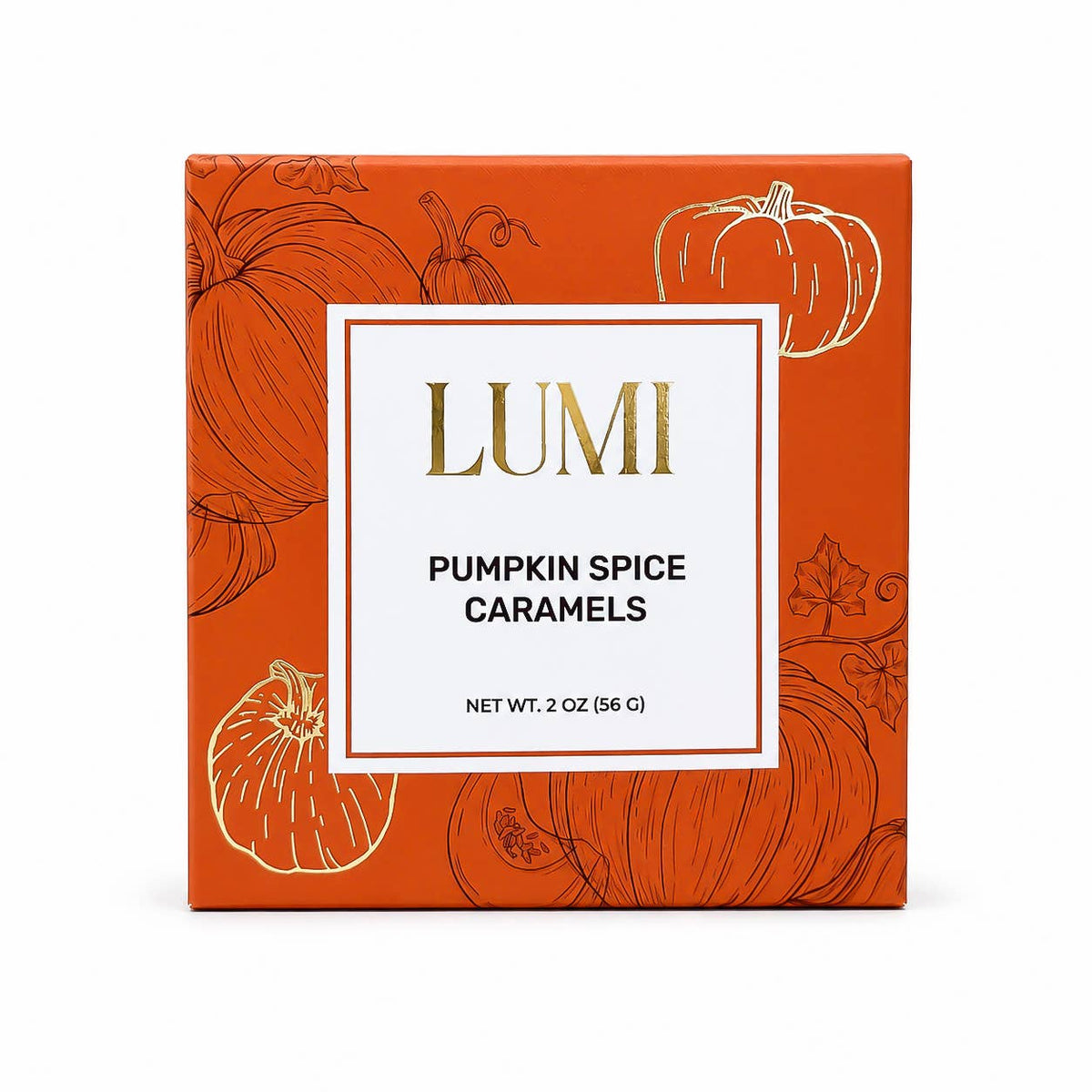 Fall Classic Pumpkin Spice Caramels, 2 oz
