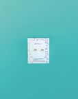 Rainbow Enamel Flat Back Kids Earrings