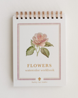 Flowers watercolor workbook