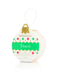 Peace - Winter Pear Holiday Ornament Buffer Christmas Decor