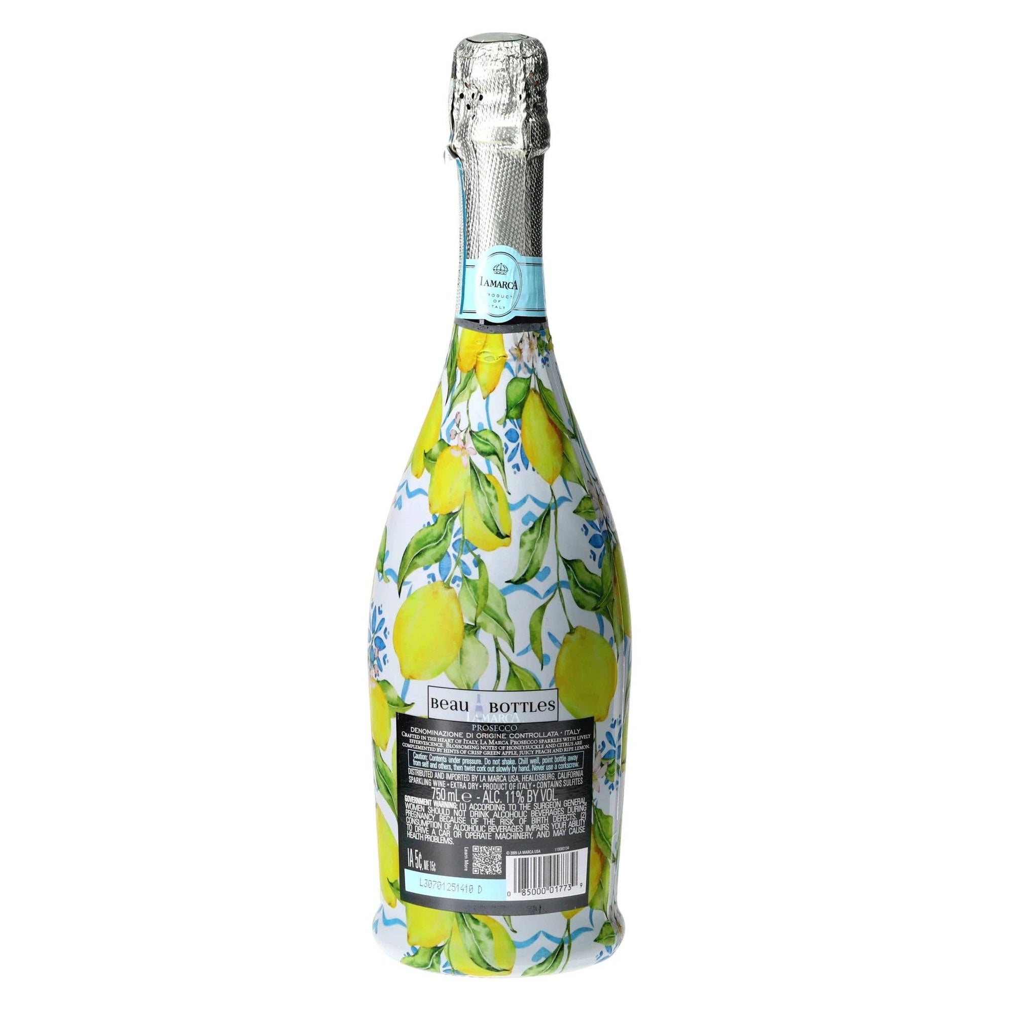 Beau Bottles Amalfi Lemon - Prosecco Collection