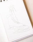 A little bit of winter - mini watercoloring book