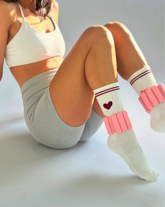 The Heart Grip Socks
