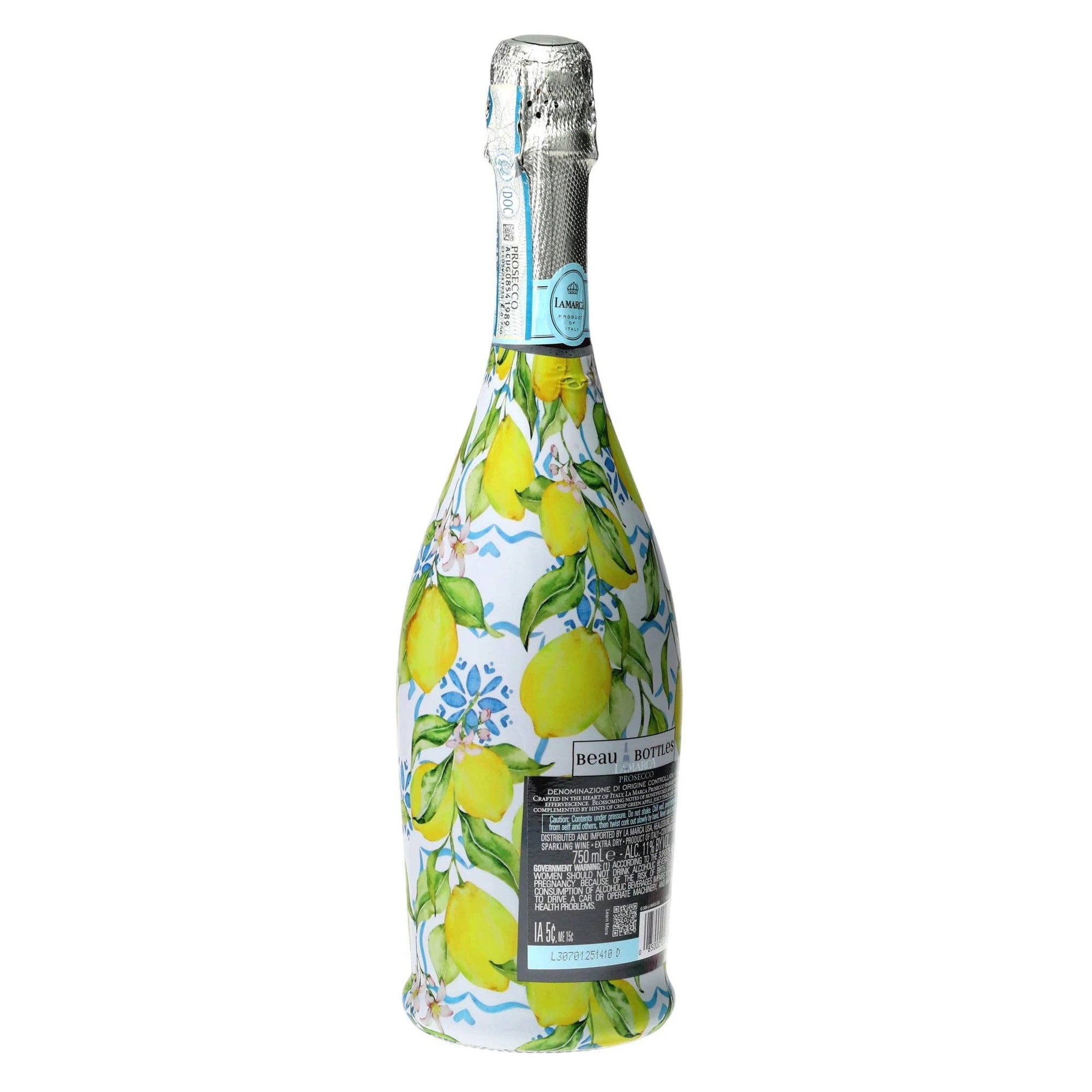 Beau Bottles Amalfi Lemon - Prosecco Collection