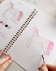 Fairytale watercolor workbook