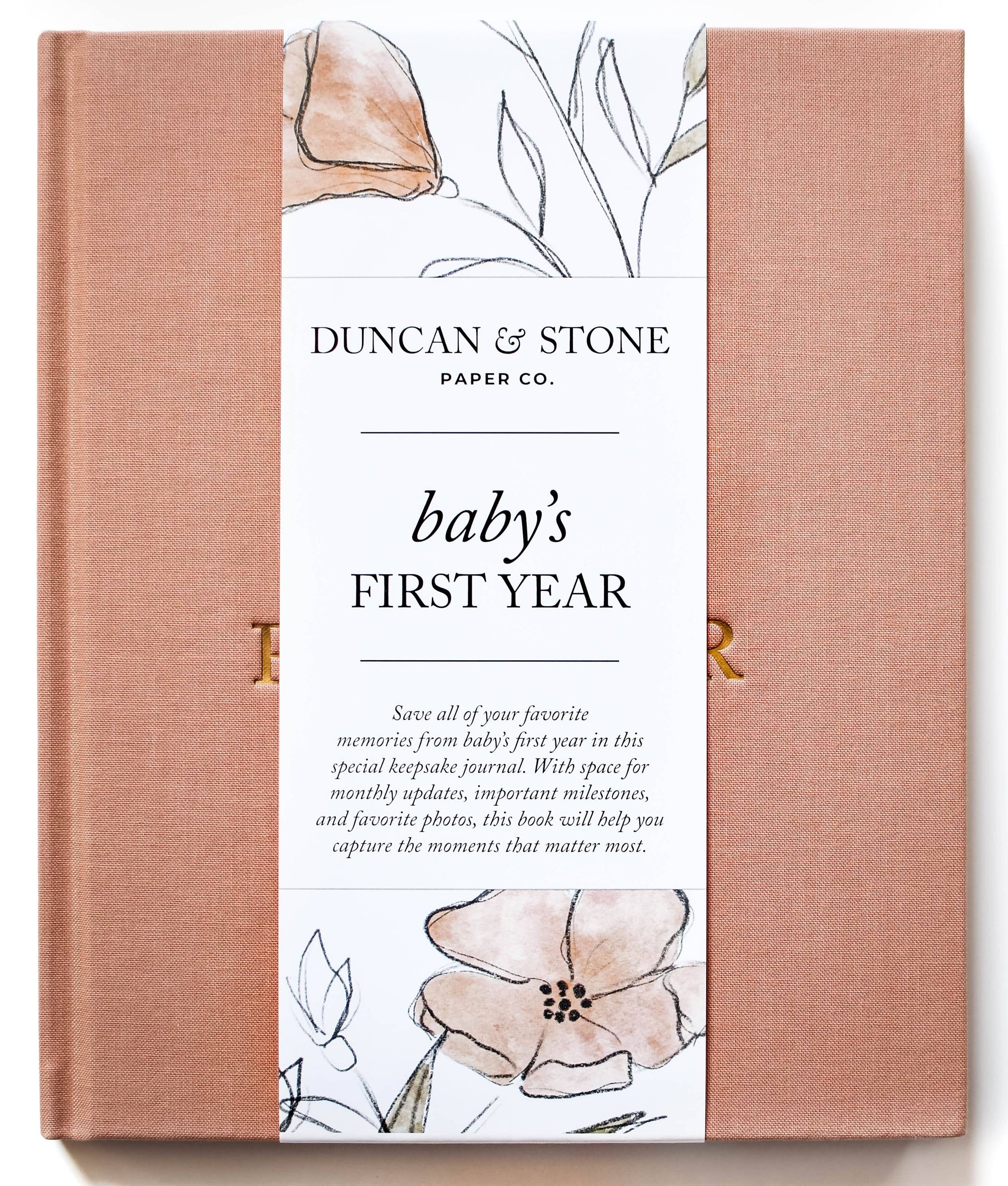 Baby's First Year Memory Book &amp; Photo Album | Mother's Day