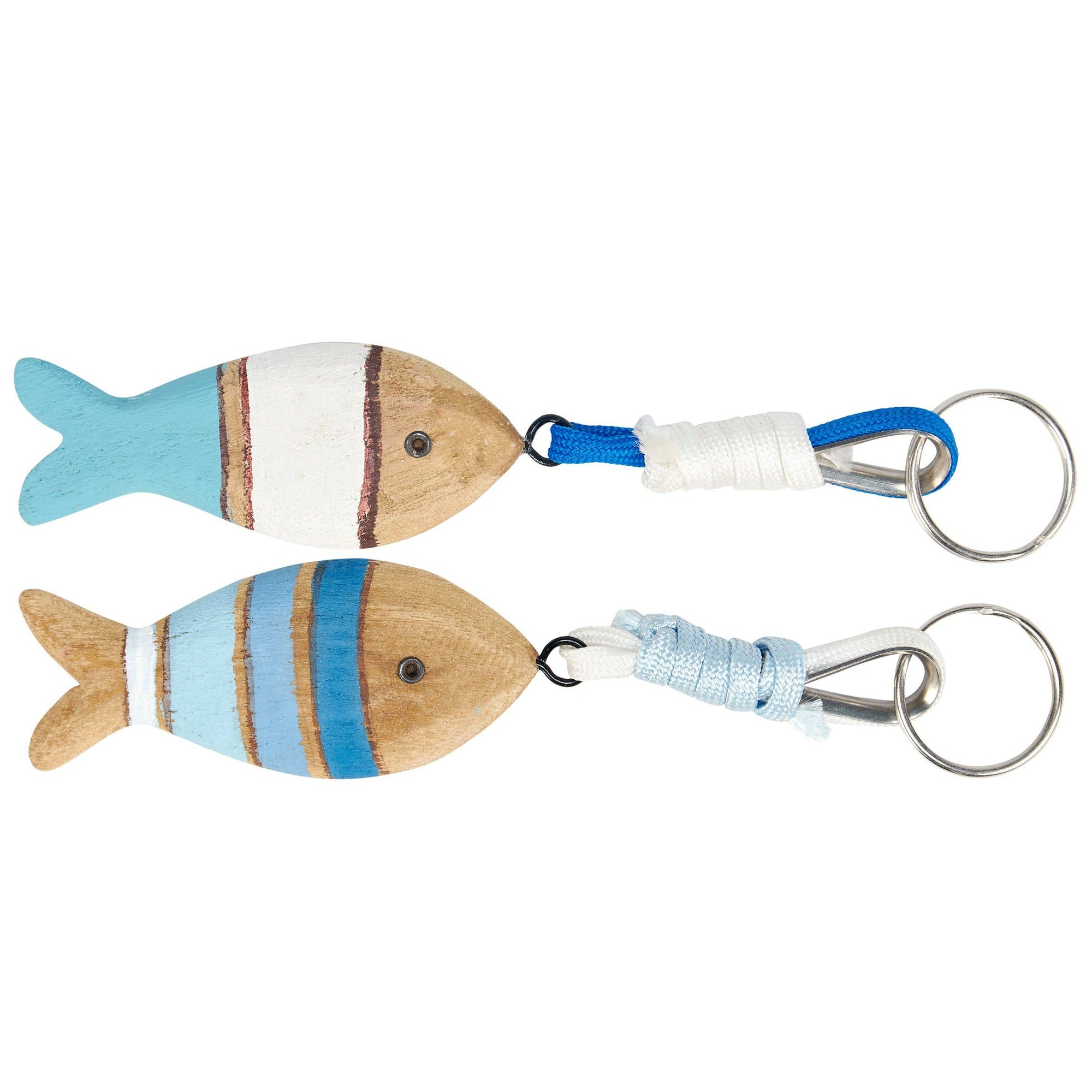Wooden Fish Keychain